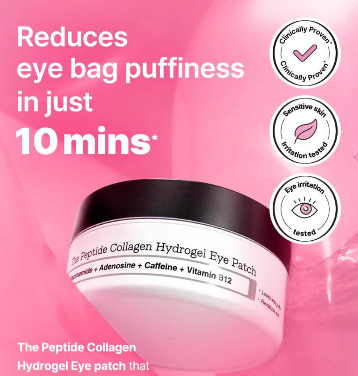 The Peptide Collagen Hydrogel Eye Patch